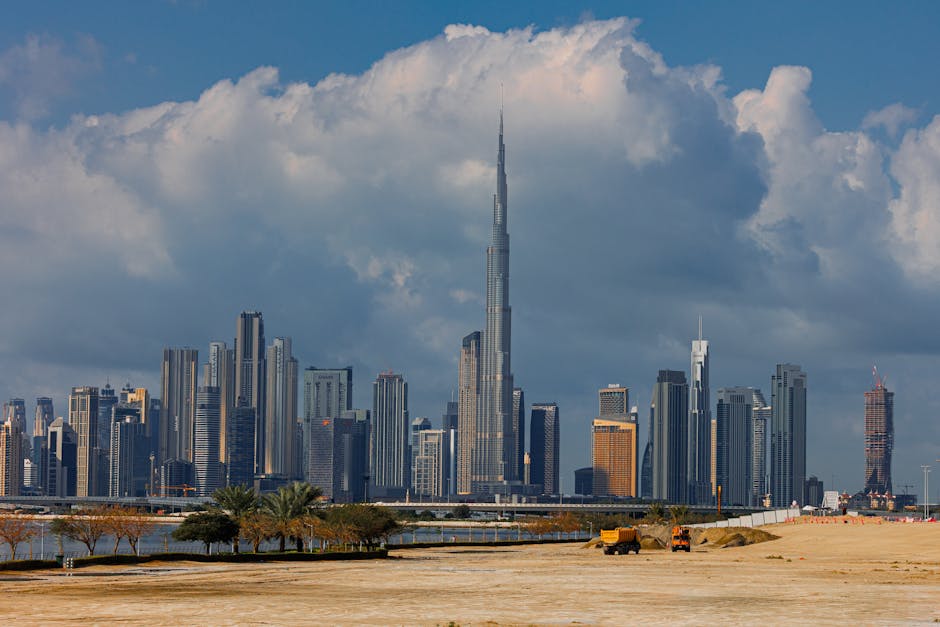 Dubai business district