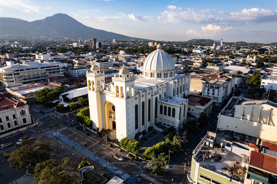 El Salvador business district