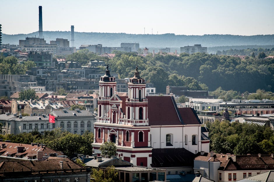 Lithuanian business district