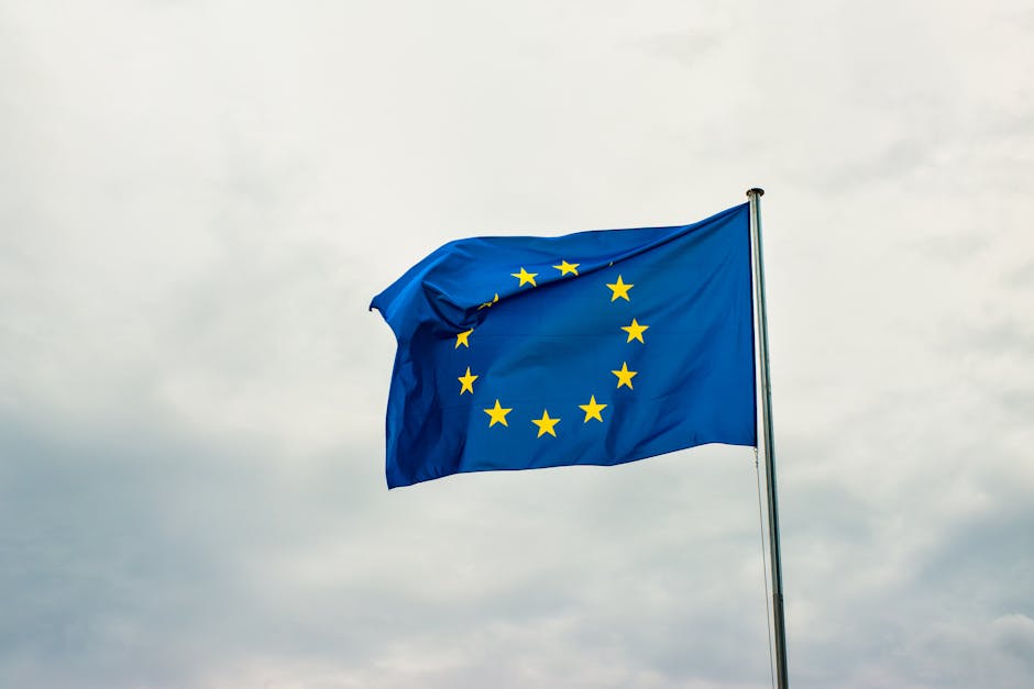 Crypto exchange and EU passport concept