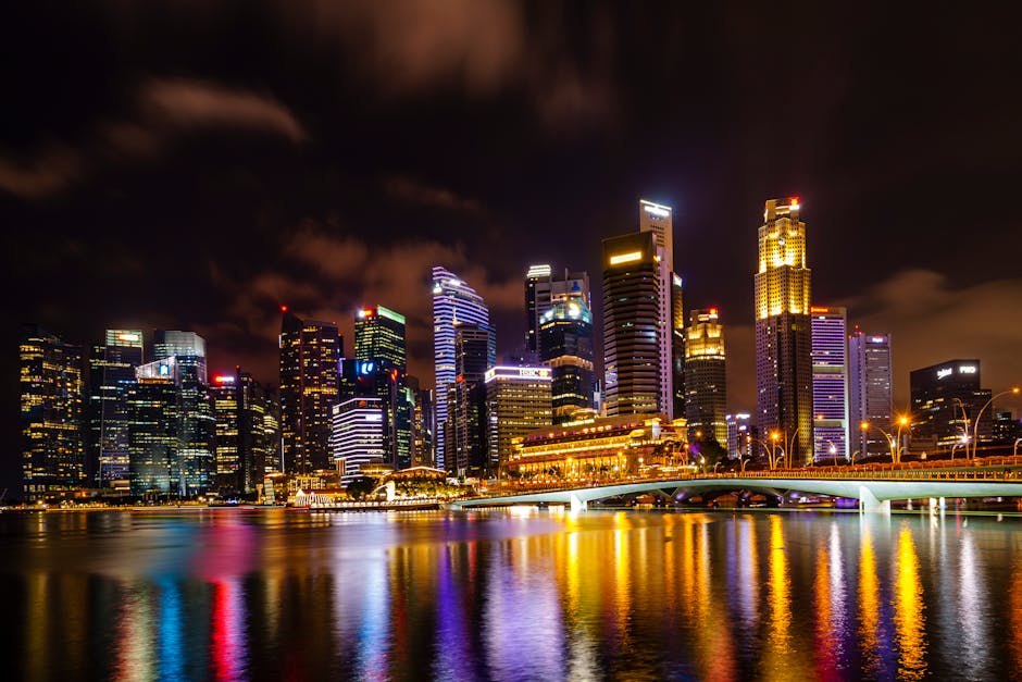 Singapore business district